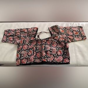 Cotton kalamkari blouse -34” bust size
